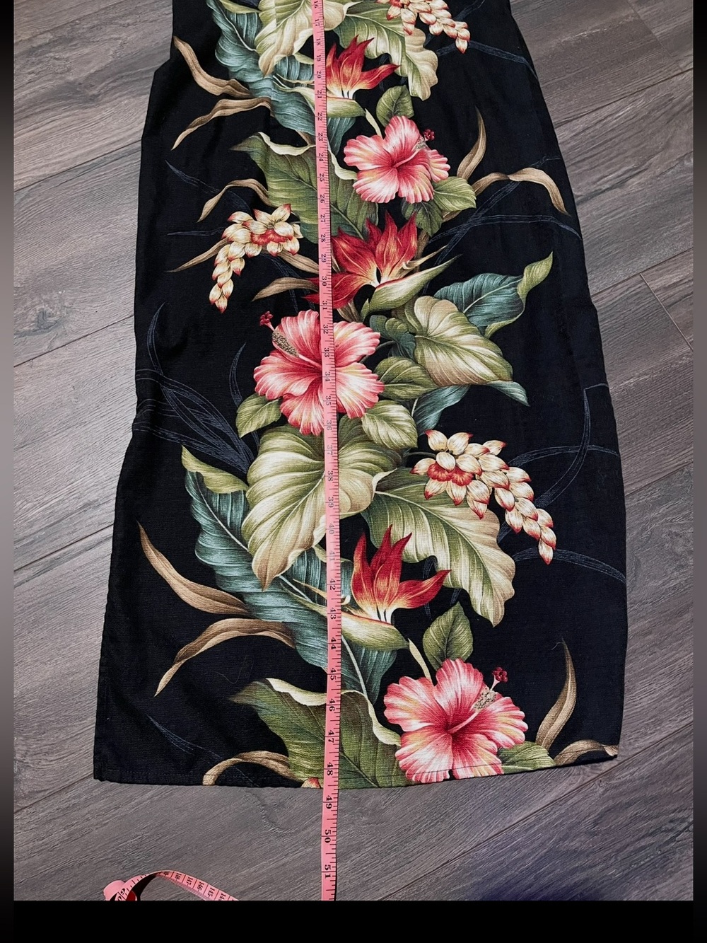 Iolani Brand Hawaiian Tropical Aloha floral Maxi Dress, Size small. - Picture 5 of 10